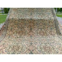 Wunderschöne Antike 1900-1930Er Jahre Gedämpft Edyes Wolle Pile Hereke Bereich Teppich 6'4 "x 9'6" von TribalConcept