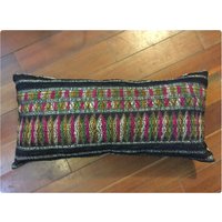 Vintage Handgemachte Hmong Tho Handgewebte Seide Baumwolle Kissenbezug von TribalhandmadeStore