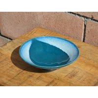 Vintage Signiert Studio Keramik - Kleine Ozean Blau Porzellan Schale Vintage Signiert Studio Keramik - Kleine Ozean Blau Porzellan Schale von TribeVintageLB