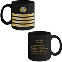 Us Navy Jag Kapitän Definition Kaffeetasse Geschenk, Marine Promotion, Corps Veteran Ruhestand Geschenk von Tribedragon