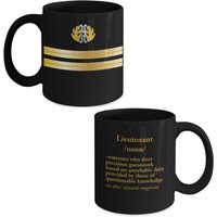 Us Navy Jag Lieutenant Definition Kaffeetasse Geschenk, Naval Promotion, Corps Veteran Ruhestand Geschenk von Tribedragon