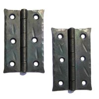 4 Hand Gehämmert 3 "stuhl Türscharniere Rustikalen Schrank Bauernhaus Küchenschrank Antike Scheune Tor Geschmiedet Schmiedeeisen Hardware Schwarz von TribesIronHardware