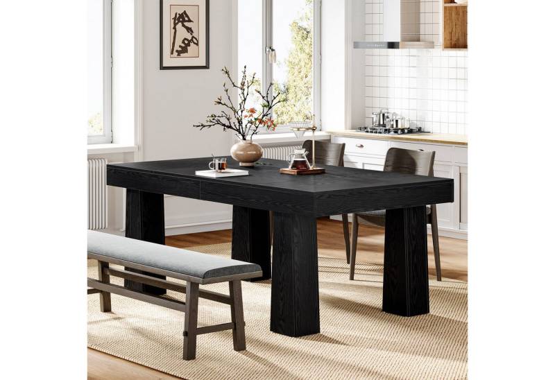 Tribesigns Esstisch 160 cm rechteckiger Küchentisch mit robusten, sich verjüngenden Beinen Tribesigns Esstisch 160 cm rechteckiger Küchentisch mit robusten, sich verjüngenden Beinen von Tribesigns