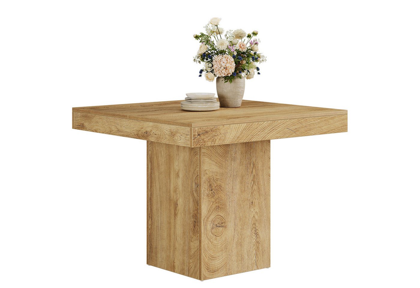 Tribesigns Esstisch Quadratischer Küchentisch für 4 Personen, 100 cm Holz Esszimmertische Tribesigns Esstisch Quadratischer Küchentisch für 4 Personen, 100 cm Holz Esszimmertische von Tribesigns