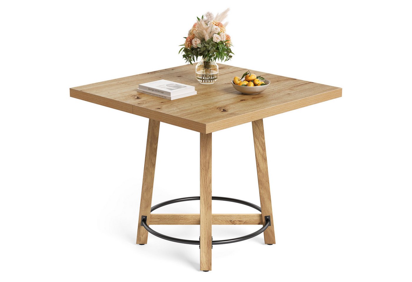 Tribesigns Esstisch quadratischer Küchentisch für 2–4 Personen, Esstisch für kleine Räume Tribesigns Esstisch quadratischer Küchentisch für 2–4 Personen, Esstisch für kleine Räume von Tribesigns