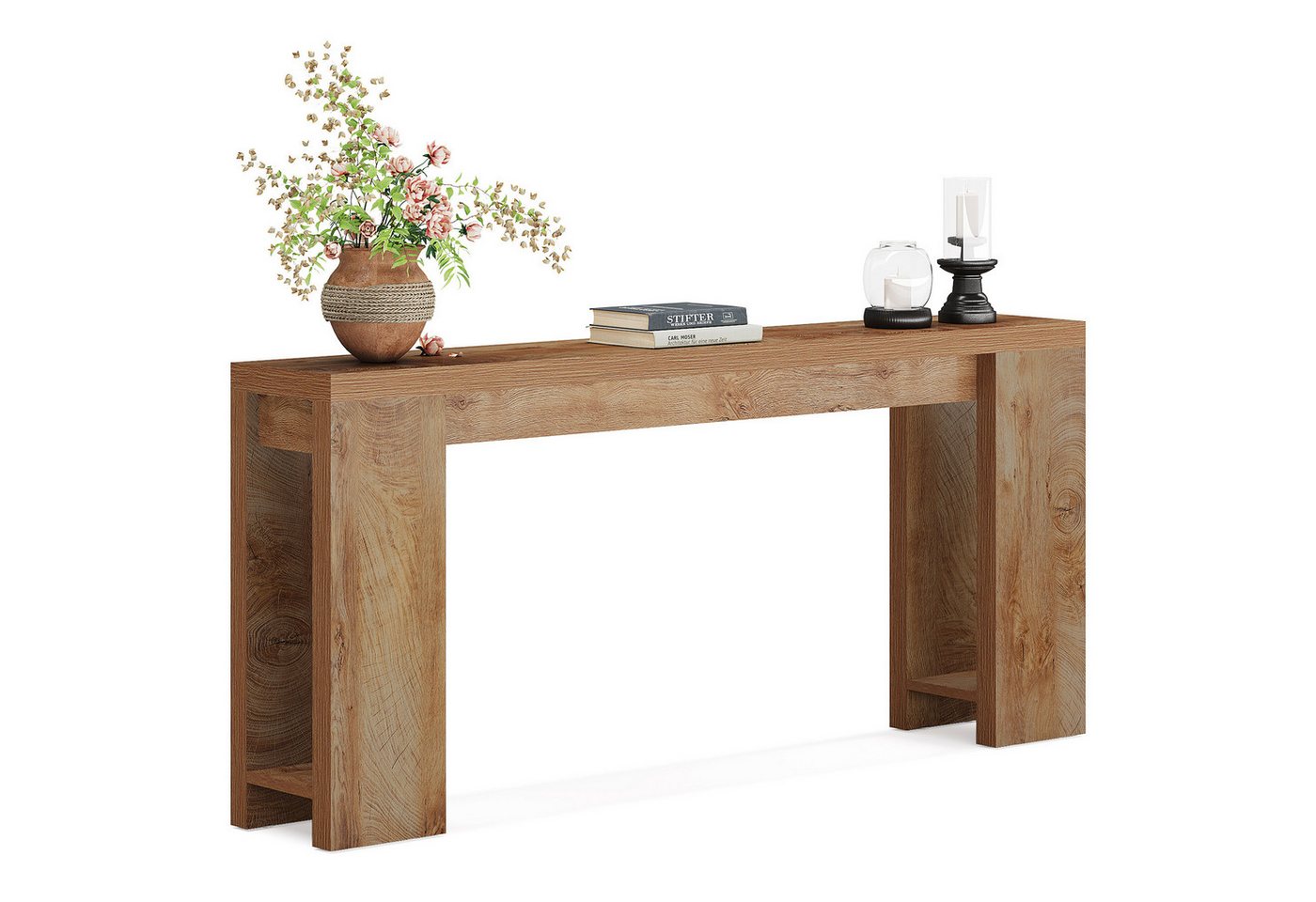 Tribesigns Konsolentisch 160 x 29.5 x 85 cm Beistelltisch Flurtisch, Sofatisch für Kleinen Raum von Tribesigns