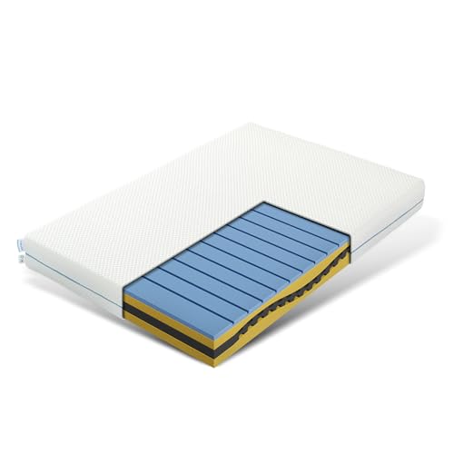 Tribesigns Matratze, Kaltschaummatratze, 90x200 cm, 7-Zonen H3 Mittelhart mit Atmungsaktivem, Waschbarem Bezug, Höhe 20 cm S-förmiges Ergonomisches Kieldesign für Mehr Halt, Rückenentlastende Tribesigns Matratze, Kaltschaummatratze, 90x200 cm, 7-Zonen H3 Mittelhart mit Atmungsaktivem, Waschbarem Bezug, Höhe 20 cm S-förmiges Ergonomisches Kieldesign für Mehr Halt, Rückenentlastende von Tribesigns