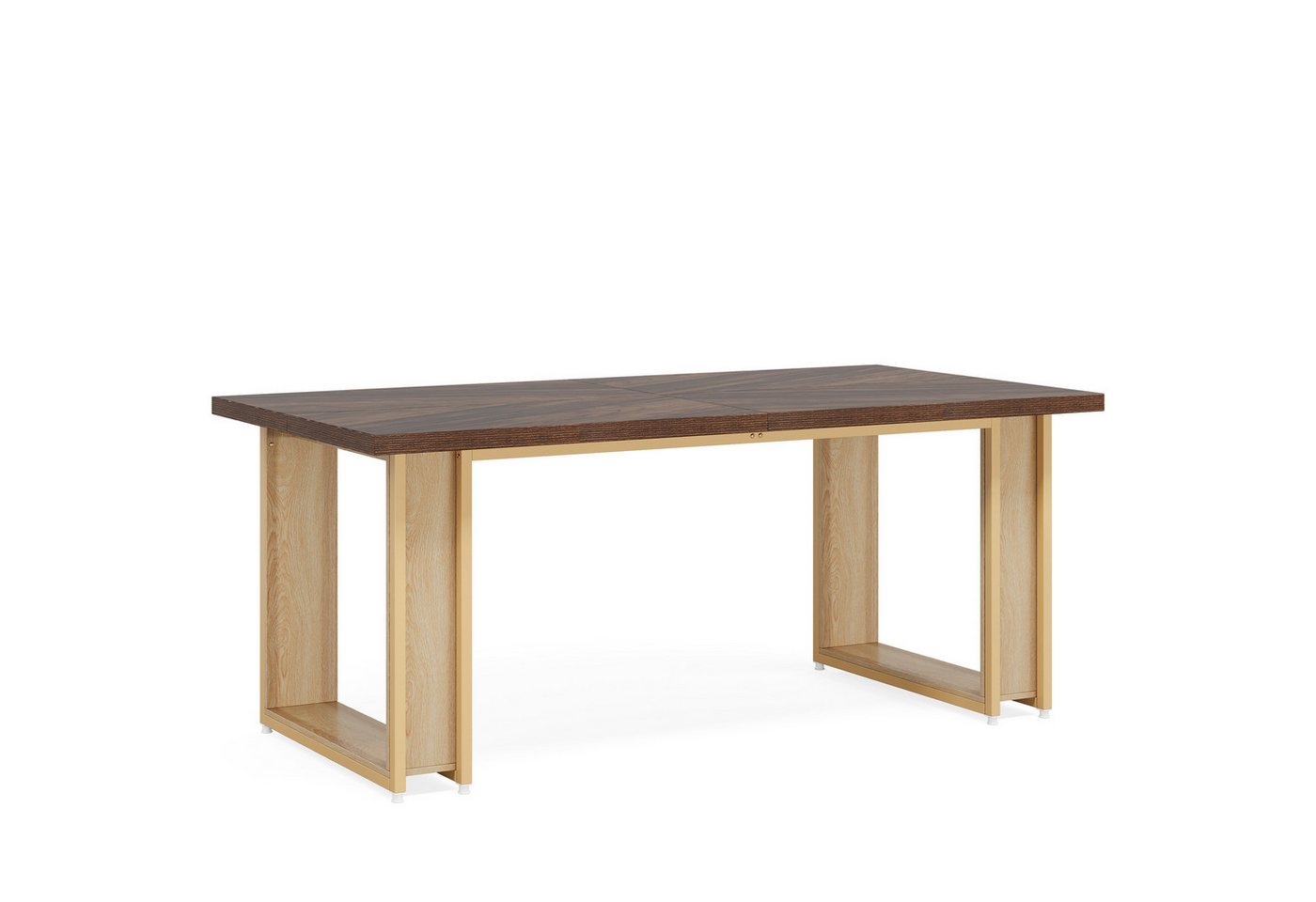 Tribesigns Schreibtisch 160cm für Büro, hölzerner einfacher Bürotisch große Computertische Tribesigns Schreibtisch 160cm für Büro, hölzerner einfacher Bürotisch große Computertische von Tribesigns