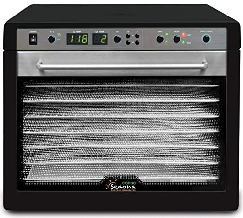 Tribest Dörrgerät Sedona Combo Tabletts Edelstahl von Tribest