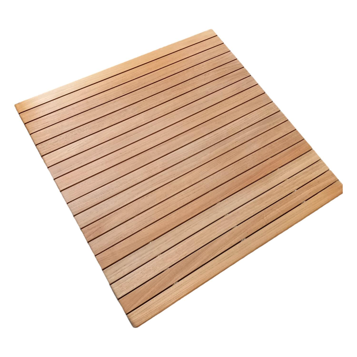 Beistelltisch Vis a Vis Low Table Holz Teak Braun von Tribù