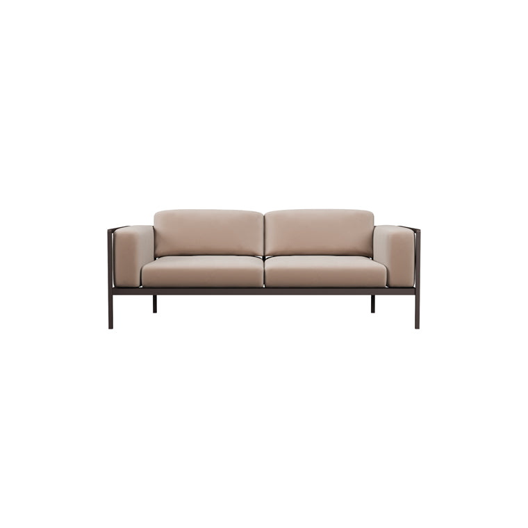 Tribù NATAL ALU Sofa 2-Sitzer von Tribu