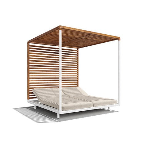 Tribu I Pavillon Daybed - Teak-Rückwand Tribu I Pavillon Daybed - Teak-Rückwand von Tribu