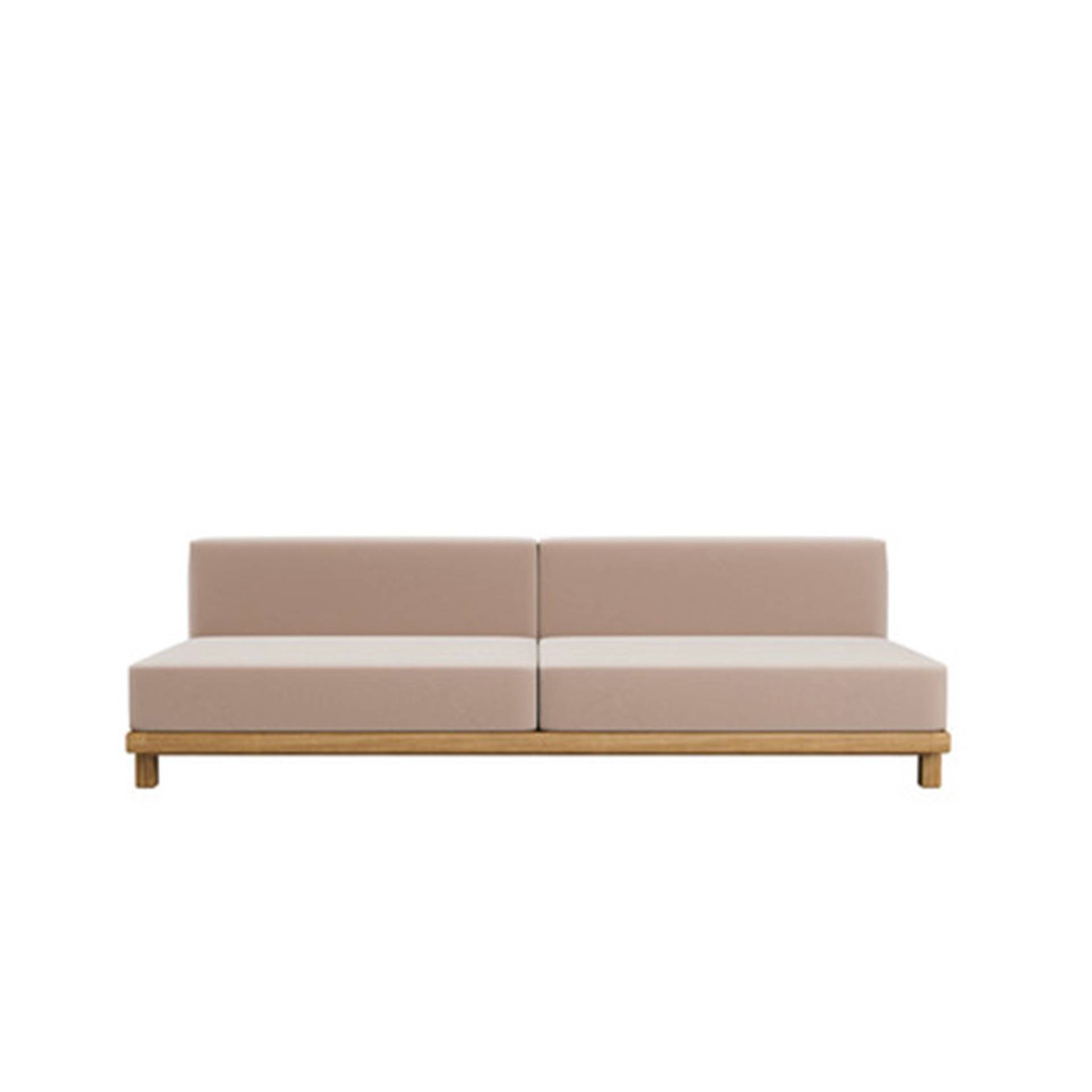 Tribù VIS À VIS Sofa 2-Sitzer - ohne Armlehne von Tribu