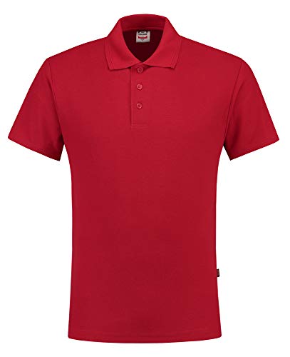 Tricorp 201003 Casual Poloshirt, 50% Gekämmte Baumwolle/50% Polyester, 180g/m², Rot, Größe 3XL von Tricorp