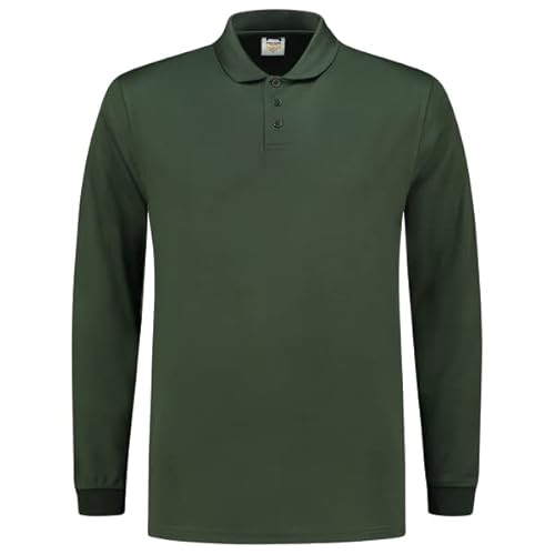 Tricorp 202005 Workwear UV-Schutz Langarm Poloshirt, 50% Polyester/50% Polyester, CoolDry, 180g/m², Marine, Größe L von Haas F1 Team