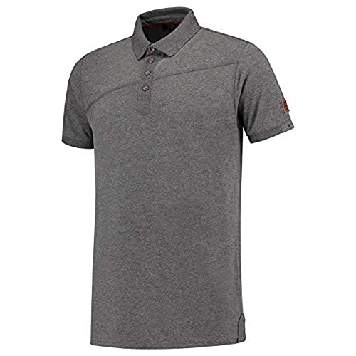 Tricorp 204002 Premium Quernaht Herren Poloshirt, 95% Baumwolle/5% Elastan, 210g/m², Bordeaux, Größe 3XL von Haas F1 Team