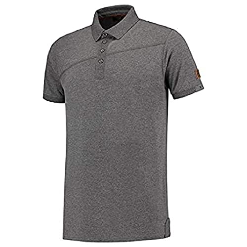 Tricorp 204002 Premium Quernaht Herren Poloshirt, 95% Baumwolle/5% Elastan, 210g/m², Schwarz, Größe 3XL von Haas F1 Team