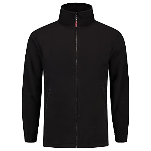 Tricorp 301002 Casual Fleece-Jacke, 100% Polyester, 320g/m², Schwarz, Größe M von Tricorp