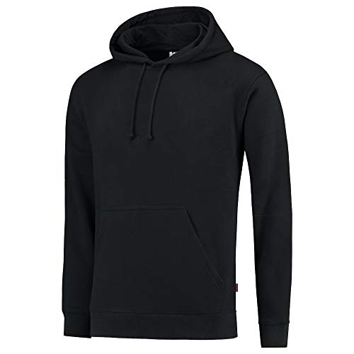 Tricorp 301003 Casual Hoodie, 80% Gekämmte Baumwolle/20% Polyester, 300g/m², Schwarz, Größe XL von Tricorp