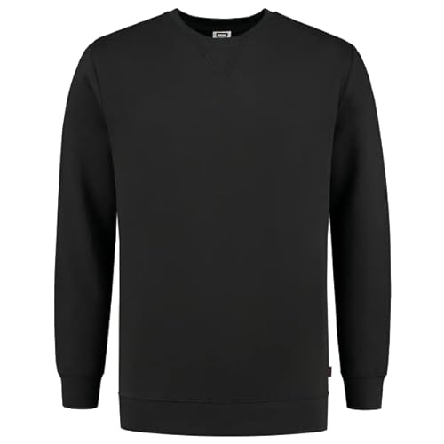 Tricorp 301015 Casual Sweatshirt, Waschbar 60°C, 70% Baumwolle/30% Polyester, 280g/m², Marine, Größe L von Haas F1 Team