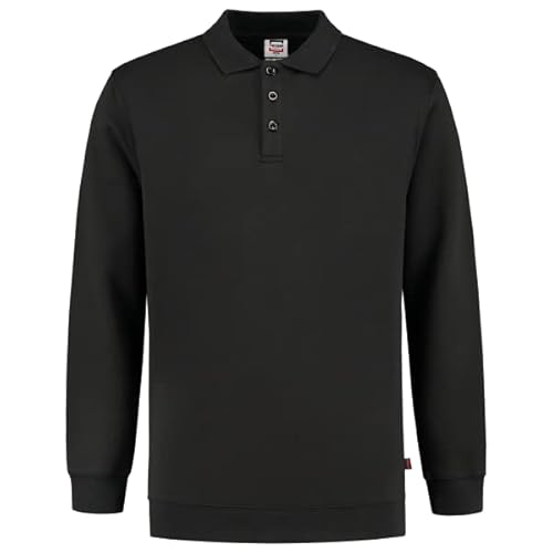 Tricorp 301016 Casual Polokragen Bund Sweatshirt, Waschbar 60°C, 70% Baumwolle/30% Polyester, 280g/m², Marine, Größe S von Haas F1 Team