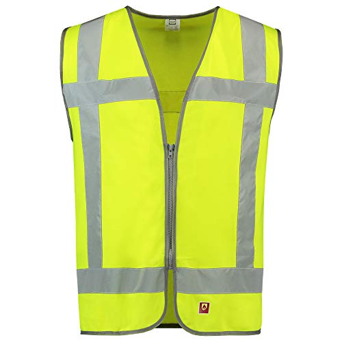 Tricorp 453017 Safety RWS Flammschutz Warnweste, 100% Polyester mit Flammschutz, 120g/m², Fluorgelb, Größe M-L Tricorp 453017 Safety RWS Flammschutz Warnweste, 100% Polyester mit Flammschutz, 120g/m², Fluorgelb, Größe M-L von Tricorp