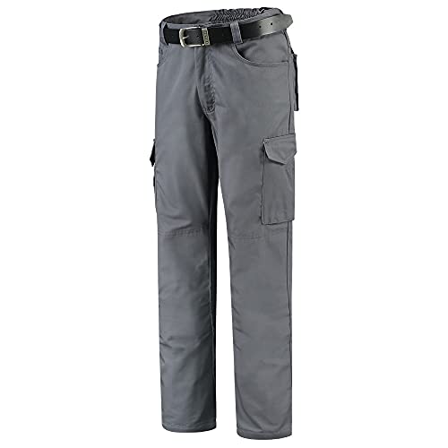 Tricorp 502008 Workwear Industrie Arbeitshose, 65% Polyester/35% Baumwolle, 245g/m², Konvoi Grau, Größe 56 von Haas F1 Team