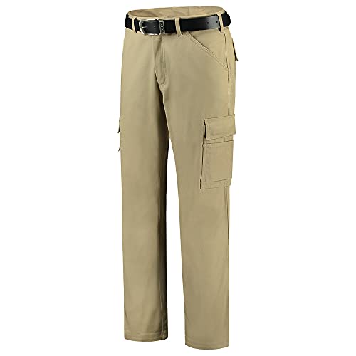 Tricorp 502010 Workwear Basic Arbeitshose, 60% Baumwolle/40% Polyester, 310g/m², Khaki, Größe 44 von Tricorp