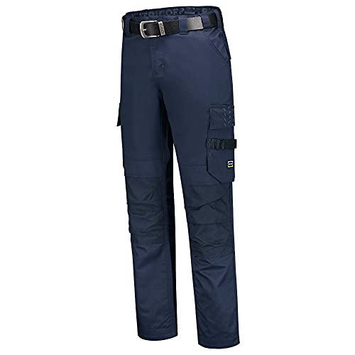 Tricorp 502021 Workwear Twill Cordura Arbeitshose, 65% Polyester/35% Baumwolle, 100% Nylon (500D) Cordura, 280g/m², Tinte, Größe 52 von Tricorp