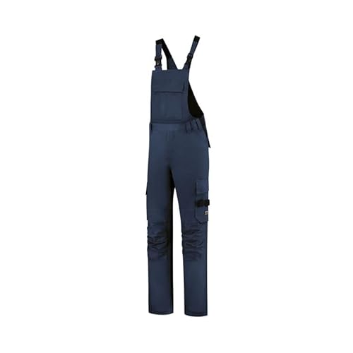 Tricorp 752003 Workwear Twill Cordura Latzhose, 65% Polyester/35% Baumwolle, 100% Nylon (500D) Cordura, 280g/m², Marine, Größe 54 von Tricorp