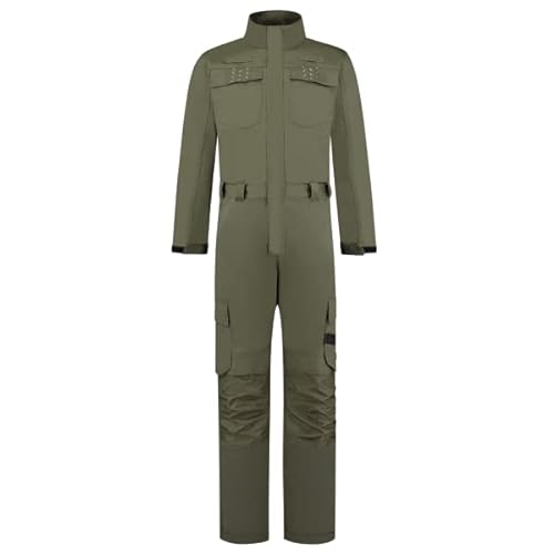 Tricorp 752005 Workwear Twill Cordura Overall, 65% Polyester/35% Baumwolle, 100% Nylon (500D) Cordura, 280g/m², Dunkelgrau, Größe 46 von Tricorp