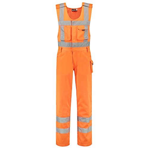 Tricorp 753001 Safety RWS EN ISO 20471 Kombihose, 80% Polyester/20% Baumwolle, 280g/m², Fluororange, Größe 58 von Tricorp