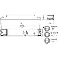 Tridonic Notlicht-LED-Treiber EMconverterLED PRO 204 MH/LiFePO4 50V – 89800629 von Tridonic GmbH & Co KG