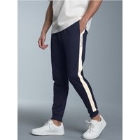 Trigema Jerseyhose "TRIGEMA Jogginghose mit kontrastfarbigen Seitenstreifen", (1 tlg.) von Trigema