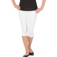 Trigema Leggings "TRIGEMA Leggings 3/4 mit Kristallsteinen", (1 tlg.) von Trigema