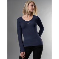 Trigema Longsleeve "TRIGEMA Langarmshirt mit Kristallsteinen", (1 tlg.) Trigema Longsleeve "TRIGEMA Langarmshirt mit Kristallsteinen", (1 tlg.) von Trigema