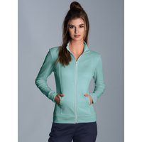 Trigema Sweatjacke "TRIGEMA Jacke veredelt mit Kristallsteinen" von Trigema