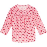 Trigema Sweatshirt "TRIGEMA Langarmshirt mit süßem Herzchen-Muster" von Trigema