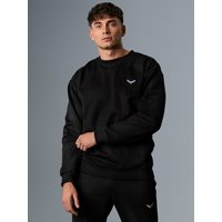 Trigema Sweatshirt "TRIGEMA Oversized Sweatshirt mit Logo-Patch" von Trigema