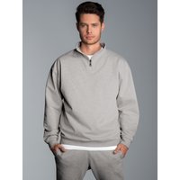 Trigema Sweatshirt "TRIGEMA Troyer in bequemer Sweat-Qualität" von Trigema