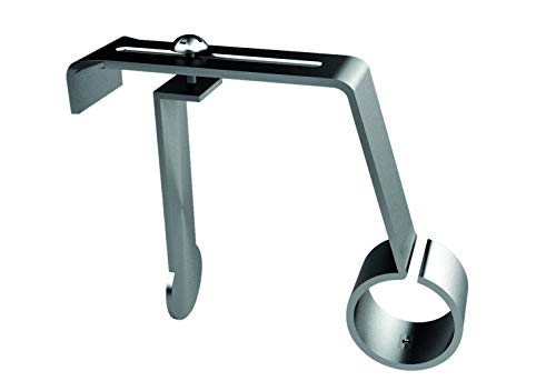 Trim & Tram 5906 C196 Halterung für Rollladenkoffer, Metall, Nickel matt, Durchmesser 20 von Trim&Tram