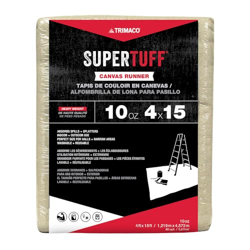 Trimaco 51128 284 g dickes, schweres Canvas-Tuch, hautfarben, 4' X 15' Trimaco 51128 284 g dickes, schweres Canvas-Tuch, hautfarben, 4' X 15' von Trimaco