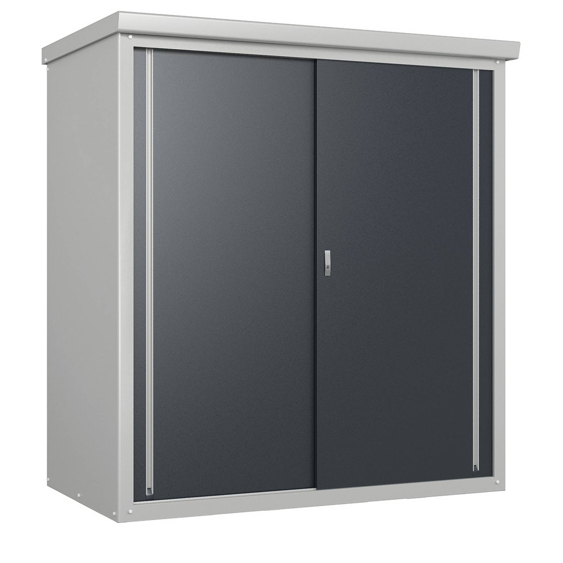 Trimetals Geräteschrank 'Guardian D63' grau Stahl 98 x 172 x 187 cm Trimetals Geräteschrank 'Guardian D63' grau Stahl 98 x 172 x 187 cm von Trimetals