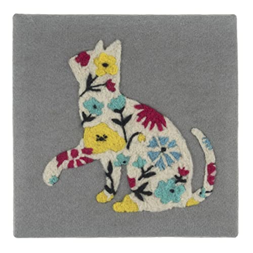 Trimits TCK028 Nadelfilzrahmen-Kit, Cat, 20.3 x 20.3cm (8 x 8in) von Trimits