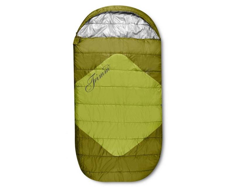 Trimm Outdoor Products Deckenschlafsack Trimm XXL Deckenschlafsack 220 x 110cm Divan Winter Schlafsack grün von Trimm Outdoor Products