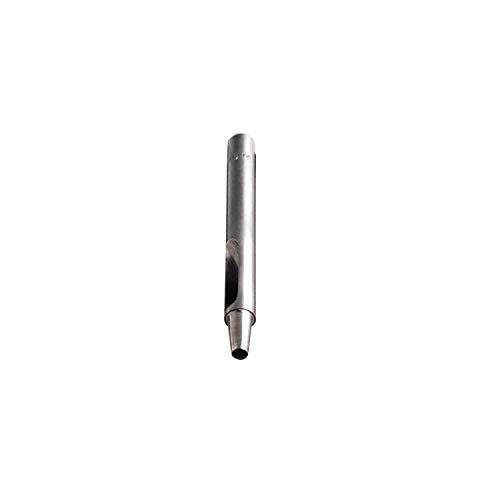 Trimming Shop 10MM Hohl Locher Cutter Werkzeuge Durable Craft Essentielles für Stoff-Dekorationen, Taschenherstellung, Leathercrafts, Verschönern, Fastening Kleidung, Silber von Trimming Shop