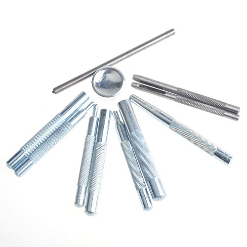 Fixing Trimming Shop-Handwerkzeuge und Locher Set von Druckknöpfen Snaps für DIY Lederhandwerk, Kleidung Reparatur, Austausch, Jacken, Beutel, Gurte, Art Work, 13pcs von Trimming Shop