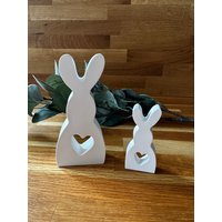 Hase Mit Herz in Zwei Größen von TrinisHandmadeShop