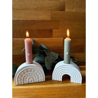 Kerzenhalter Regenbogen von TrinisHandmadeShop