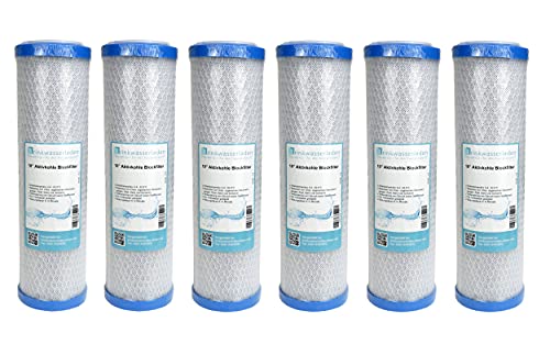 6x Trinkwasserladen 10" Aktivkohle Filter für Umkehrosmose, Kokos Filterkartusche, Trink- u. Brunnenwasser & Geschmacks- u. Geruchsneutralisierung 6x Trinkwasserladen 10" Aktivkohle Filter für Umkehrosmose, Kokos Filterkartusche, Trink- u. Brunnenwasser & Geschmacks- u. Geruchsneutralisierung von Trinkwasserladen
